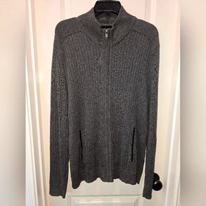 Mens Full Zip Sweater
